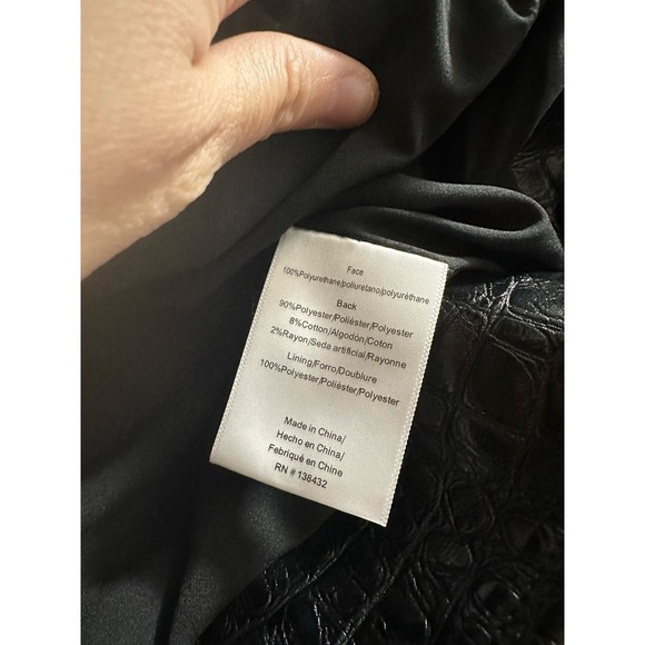 🔴Modcloth Crocodile Rock Moto Jacket XS - Picture 4 of 6